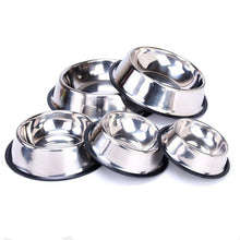 Load image into Gallery viewer, 1Pc New  Stainless Dog Cat Bowls
