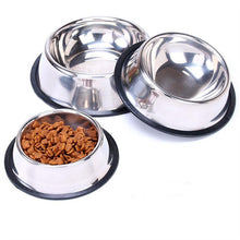 Load image into Gallery viewer, 1Pc New  Stainless Dog Cat Bowls
